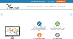Desktop Screenshot of isigmasolutions.com