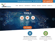 Tablet Screenshot of isigmasolutions.com